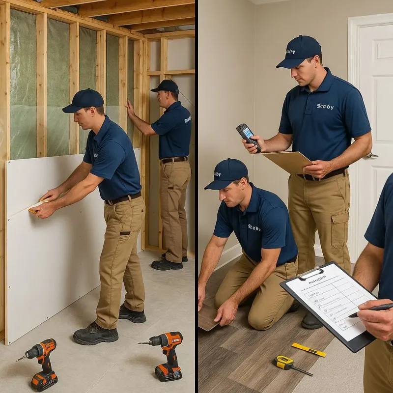 Repairs and Reconstruction process in Jackson, OH